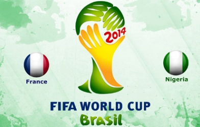 Link sopcast trận Pháp vs Nigeria - Knock out World Cup 2014